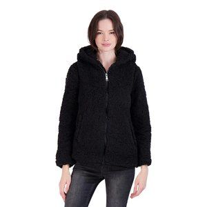 Madden Girl Women's Sherpa Zip Up Jacket / Size S / NWT